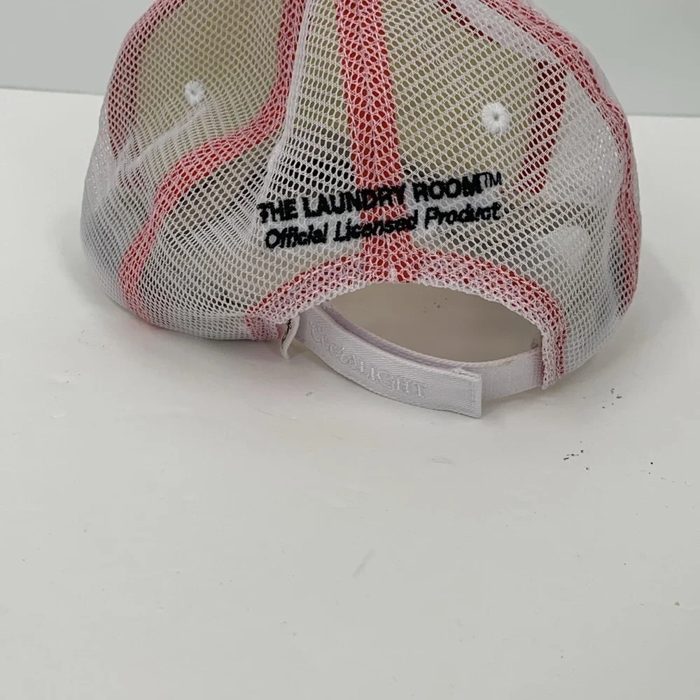Laundry Room Coors Light 1980 style trucker hat white beer baseball cap red